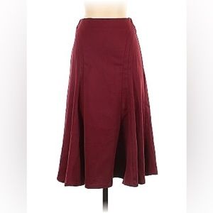 Voodoo Vixen Burgundy Skirt